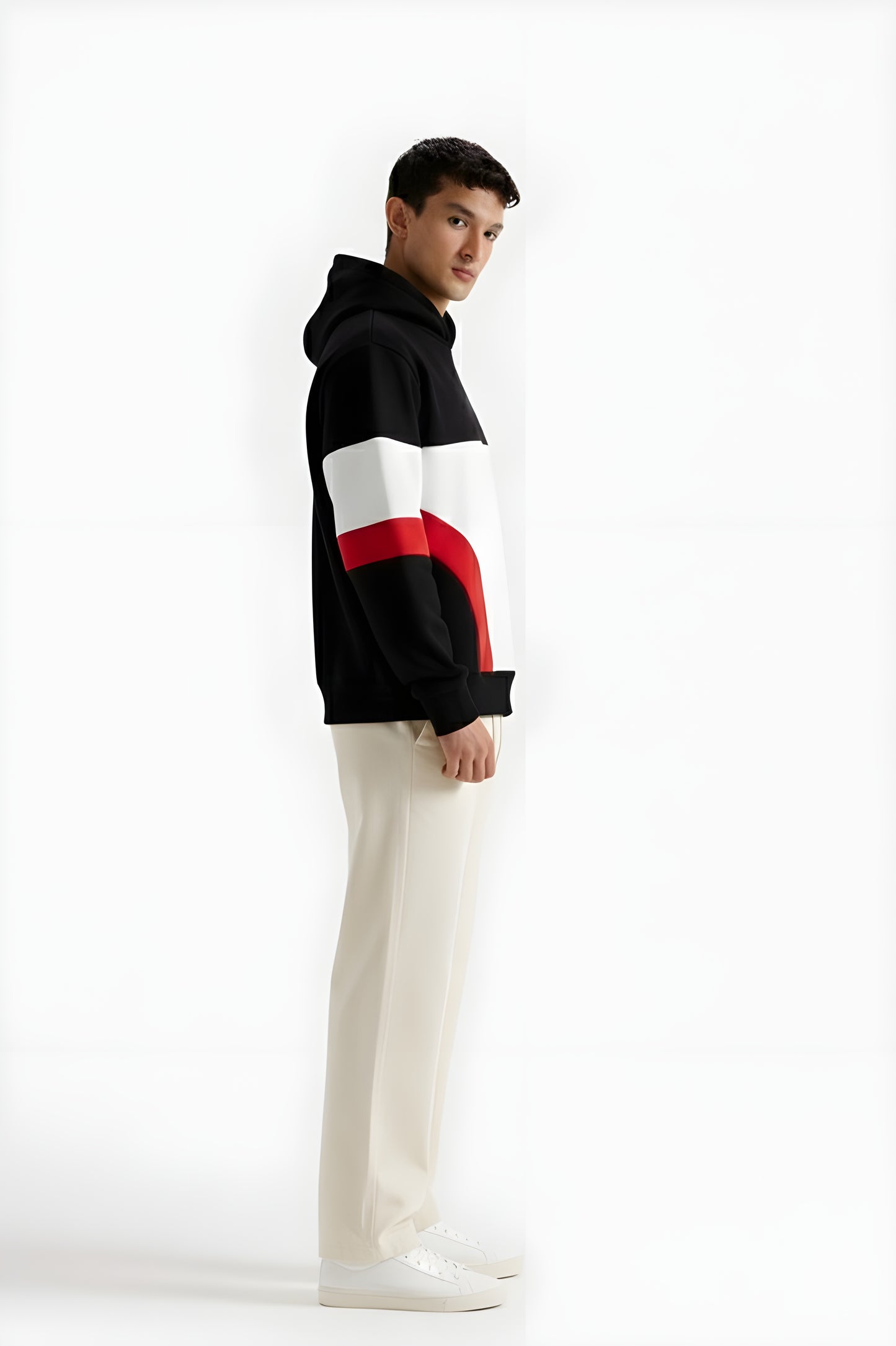 ARCLINE PANEL HOODIE  ( PREMIUM WINTER ESSENTIAL - UNISEX )